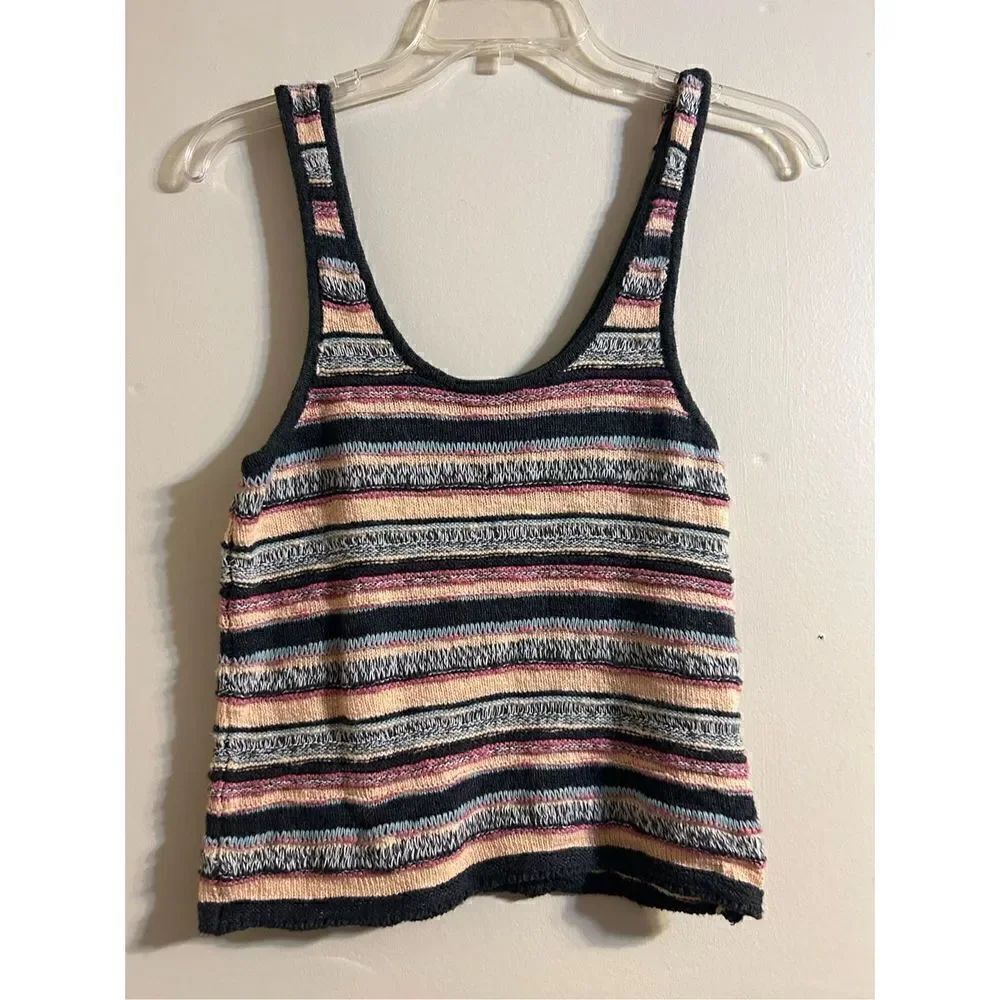 American eagle sweater material tank top size small